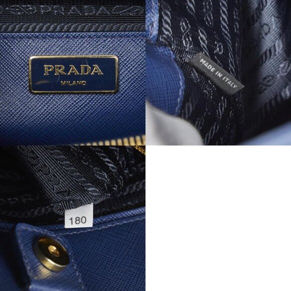 Prada Blue Saffiano Leather - Picture 10 of 10